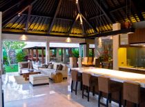Villa Tenang, Living and Dining Room